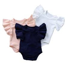 Baby Girls Jumpsuit Newborn Cotton Romper Soft Clothing Infant Summer Short Sleeves Overalls Costume Clothes 2024 - buy cheap