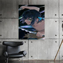 Canvas HD Printed Painting Demon Slayer Kimetsu No Yaiba Wall Art Poster Home Decor Pictures Living Room Modular No Framework 2024 - buy cheap