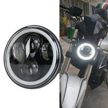 Faro LED con Halo de 5,75 pulgadas para Triumph Rocket iii, Faro de Motor de 3/4 ", Triple y Street Triple y Thunde 5, 1 unidad 2024 - compra barato