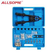 ALLSOME Blind Rivet Nut Gun M3 M4 M5 M6 M8 M10 M12  Heavy Hand Inser Nut Tool Manual Mandrels With Luxury Box Rivnut Gun 2024 - buy cheap