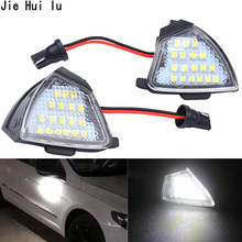 2Pcs Error Free LED Under Mirror Light Puddle Lamp For Golf 5 Mk5 MkV Jetta Passat B6 R32 Golf6 Variant Welcome Light 2024 - buy cheap