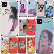 Halsey Hopeless Fountain Phone Case for iPhone 11 12 pro XS MAX 8 7 6 6S Plus X 5S SE 2020 XR Luxury brand shell funda coque 2024 - buy cheap