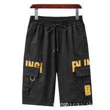 Shorts cargo de verão masculino, bermudas casuais soltas de algodão cáqui, plus size 10xl 14xl, bermudas simples de tamanho grande com elasticidade, cintura elástica 60 2024 - compre barato