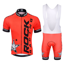 2020 Summer Rock racing Cycling Jersey Set Mountain Bike Clothing MTB Bicycle Clothes Wear Maillot Ropa Ciclismo Men Cycling Set 2024 - buy cheap