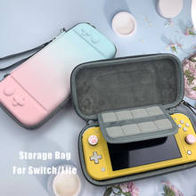 Розовая синяя портативная Жесткая Сумка для Переноски Чехол для консоли Nintendo Switch NS Мягкий защитный чехол для Nintendo Switch Lite 2024 - купить недорого