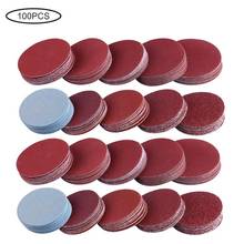 100PCS Sanding Discs Headlight Restoration Sandpaper Aluminum Oxide Sander Pad for Furniture Grinding Jade Polishing Tools Set 2024 - buy cheap