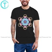 Tesseract-Camiseta de manga corta con estampado divertido de Metatron S, camisa de Color cubo, XXX 2024 - compra barato
