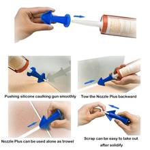 3pcs Sealant Silicone Caulking Tool Nozzle Spatulas Filler Spreader Tools Removal Rubber Scraper Glue Shovel #5 2024 - buy cheap