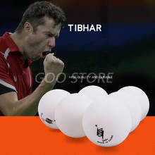 TIBHAR-pelotas de tenis de mesa, Material nuevo, 1-Star, 40 + plástico ABS, and lightning Poly Thunder, Original 2024 - compra barato