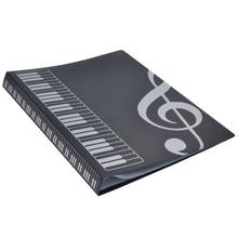 80 Sheets A4 Music Book Folders Piano Score Band Choral Insert-type Folder Music Supplies Waterproof File Storage Product 2024 - buy cheap