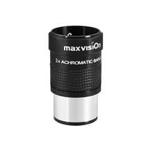 Maxvision 1.25" Reduce chromatic aberration 2x Barlow Lens for Astronomy Professional Telescope Eyepiece 2024 - buy cheap