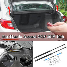 Refit Rear Door Trunk Support Hydraulic Rod Strut Spring Bars Gas Shock Bracket 2Pcs/Set For Honda Accord 2018 2019 10th 2024 - buy cheap