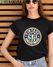 Roupas 70s, 42th aniversário, presente, camisetas vintage 1979, todas as peças originais, camiseta feminina, algodão, personalizado, manga curta, camisetas 2024 - compre barato