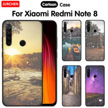 Jurchen-capa de tpu para xiaomi redmi, capa de silicone macio com padrão 3d, 32gb, 64gb, para xiaomi redmi note 8 2024 - compre barato