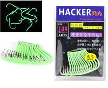 Luminous Fishing Hooks Noctilucent Barbed Hooks Pesca Fishing Tackle Accessories Steel Fishinghook 2024 - buy cheap