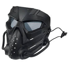 Motorcycle Tactical Mask Full Face Mask Motorbike Motorcycle Helmet Full Face Helmet riding cool helmet goggles protective mask 2024 - buy cheap