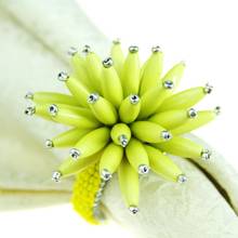 Servilletero de cristal con forma de flor para boda, 12 unidades, venta al por mayor 2024 - compra barato