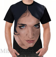 Funny print men t shirt women Tops tee Brian Molko Graphic T-Shirt O-neck Short Sleeve Casual tshirts 2024 - buy cheap