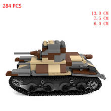 hot military WW2 technical vehicles Japanese army Type 95 Ha-Go tank weapon equipment war Building Blocks model bricks toys gift 2024 - buy cheap