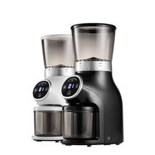 Moedor de café elétrico 150w, moinho de café com temporizador quantitativo 31 ajustável para uso doméstico comercial em pó antivoo 2024 - compre barato