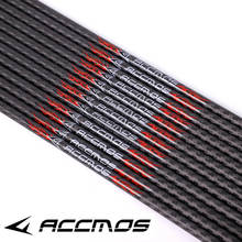 6/12 pcs ID 6.2 mm 3K Carbon Arrow Shaft spine 250 300 350 400 500 carbon arrows Tube For Archery DIY Hunting Shooting 2024 - buy cheap