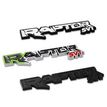 Emblema de aleación de Metal RAPTOR SVT para coche, pegatina de decoración para ford F150, Fiesta, SUV, mustang, Ranger, Galaxy, accesorios para coche, nuevo 2024 - compra barato
