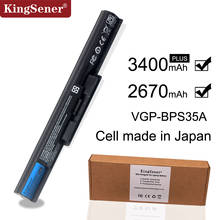 Аккумулятор KingSener VGP-BPS35A VGP-BPS35 для ноутбуков SONY VAIO Fit 14E VAIO Fit 15E Series SVF142C29M SVF152A29M SVF152A27T, 4 ячейки 2024 - купить недорого