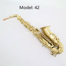 Brand New Alto Saxophone Eb Tune E Flat Yellow Brass Plated Professional Musical Instrument With Case Accessories Free Shipping 2024 - buy cheap