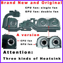 CPU GPU Cooling Heatsink Fan Cooler Radiator FOR CLEVO P950HR P955HR P950HP P950HP6 P950EP P957HR P950ER P955ER BS5005HS-U3E U3D 2024 - buy cheap