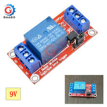 DC 9V 1 Channel Relay Module With Optocoupler Shield Board High And Low Level Trigger Power Supply Module For Arduino 2024 - buy cheap