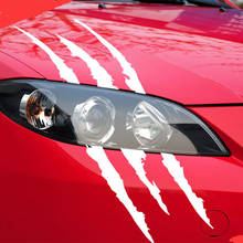 Car Sticker Monster Scratch Stripe Claw Marks for Suzuki SX4 SWIFT Alto Liane Grand Vitara Jimny Scross 2024 - buy cheap