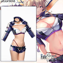 Anime fate grand ordem fgo lancer alter racing girl conjunto completo de roupa feminina fantasia para cosplay dia das bruxas frete grátis 2024 - compre barato