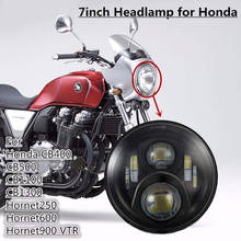 7 inch Motorcycle Led Headlight H4 High Low Beam For Honda motorcycle CB400 CB500 CB1300 LED headlamp 2024 - buy cheap