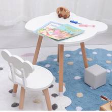 Контрастная мебель подходит для детей дошкольного возраста письменный стол стул детский учебный стол и стул 2024 - купить недорого