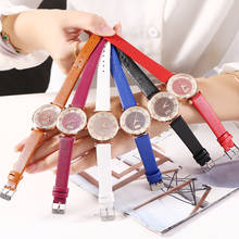 Hot Sale Women Leather Full Diamond Watch Luxury Ladies Quartz Watches CCQ Clock Relogio Feminino 2024 - buy cheap