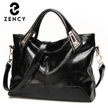 Zency Soft Artificial Leather Handbag 2022 Luxury Elegant Design Women's Messenger Bags Large Capacity Shoulder Crossbody Bag 2024 - buy cheap