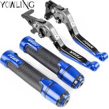 Motorcycle Accessories Brake Clutch Lever Handlebar Hand Grips ends For Yamaha FZ6R 2009 2010 2011 2012 2013 2014 2015 2016 2017 2024 - buy cheap