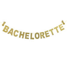 1 set BACHELORETTE wedding decoration party Pennant summer beach party decoration Hanging Banners favor 2024 - buy cheap