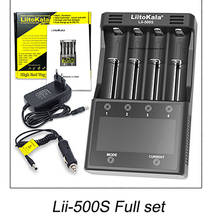 2022 100% LiitoKala Lii500s  Lithium  Battery Charger for 18650 26650 21700 18350 AA AAA 3.7V/3.2V/1.2V/ Lithium NiMH Battery 2024 - buy cheap