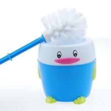 Bathroom toilet brush With penguin base strong supplies Household cleaning products Plastic brush Dirty hand hygiene tools new 2024 - buy cheap