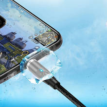 Магнитный usb-кабель Tutew 3A для передачи данных Micro USB Type-C кабель для быстрой зарядки Samsung Cabo для iphone 11 XS XR магнитное зарядное устройство 2024 - купить недорого