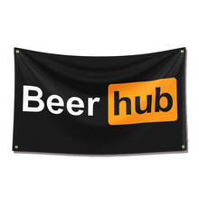 90x150cm Beer Hub Flag 3x5 Feet Decorative Polyester Banner 2024 - buy cheap