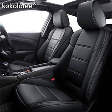 Kokololee capa de assento de carro de couro, personalizada, para infiniti qx50 qx56 qx80 q70 qx60 q50 esq qx30 q50 q70, proteção de assento de automóveis 2024 - compre barato