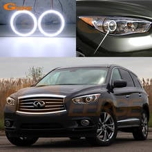 For Infiniti QX60 JX35 2011 2012 2013 2014 2015 Excellent Ultra bright COB led angel eyes kit halo rings Day Light 2024 - buy cheap