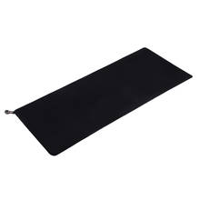 Gaming Mouse Mice Pad Thick Office Non-slip Mouse Mice Mat Black 2024 - buy cheap