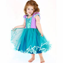 Vestido infantil de verão, vestido de princesa com bolinhas, fantasia de alice, vestido para aniversário de crianças, roupas para meninas de 1-4 anos 2024 - compre barato