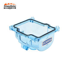 Pwk motocicleta carburador transparente claro inferior float tigela copo de óleo apto para 36-42mm grande furo carb 2024 - compre barato