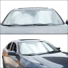 Parasol reflectante para parabrisas de coche, Protector contra rayos UV, plegable, 70x130cm 2024 - compra barato
