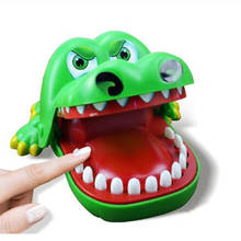 Brinquedo de mordida de dentista com boca de crocodilo, jogo de dedo divertido, presente para crianças, brinquedos de barras de puxar dentes, brinquedos 2024 - compre barato