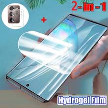 Protective Hydrogel Film For Samsung Galaxy Note 10 Lite Screen Protector Camera Glass for samsung note 10 Plus Lens film 2024 - buy cheap